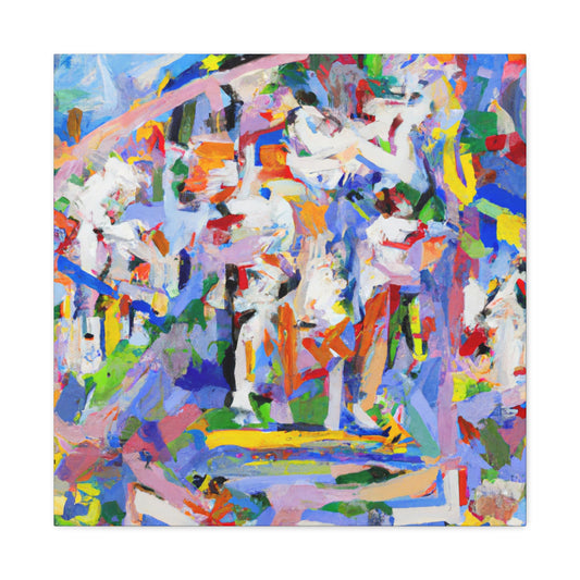 Abstract Art Canvas Gifting - 'A Lovely Day'