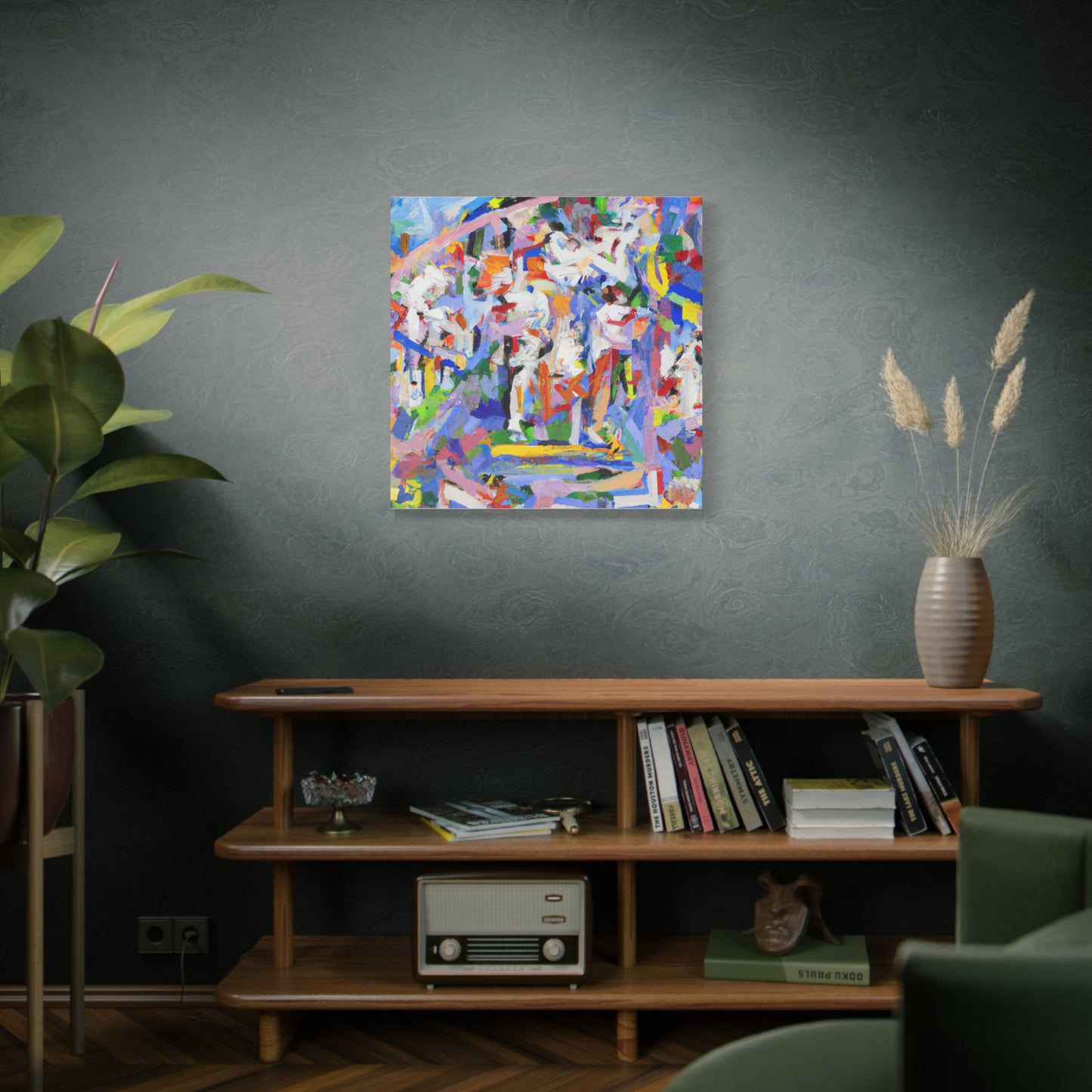 Abstract Art Canvas Gifting - 'A Lovely Day'