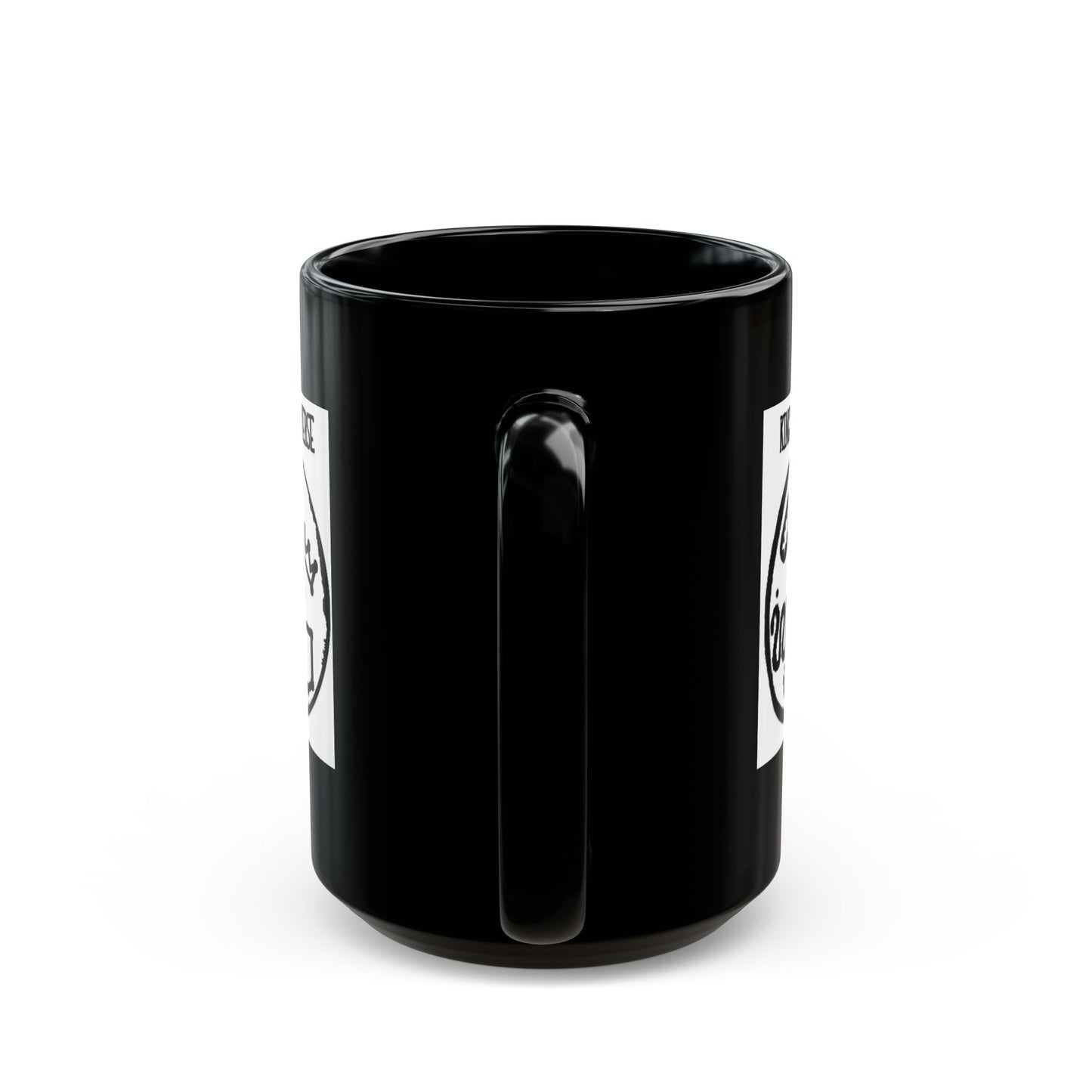 King of Thy World & Universe Black Mug - Unique 11oz & 15oz Ceramic Coffee Cup for Lovers of Discovery