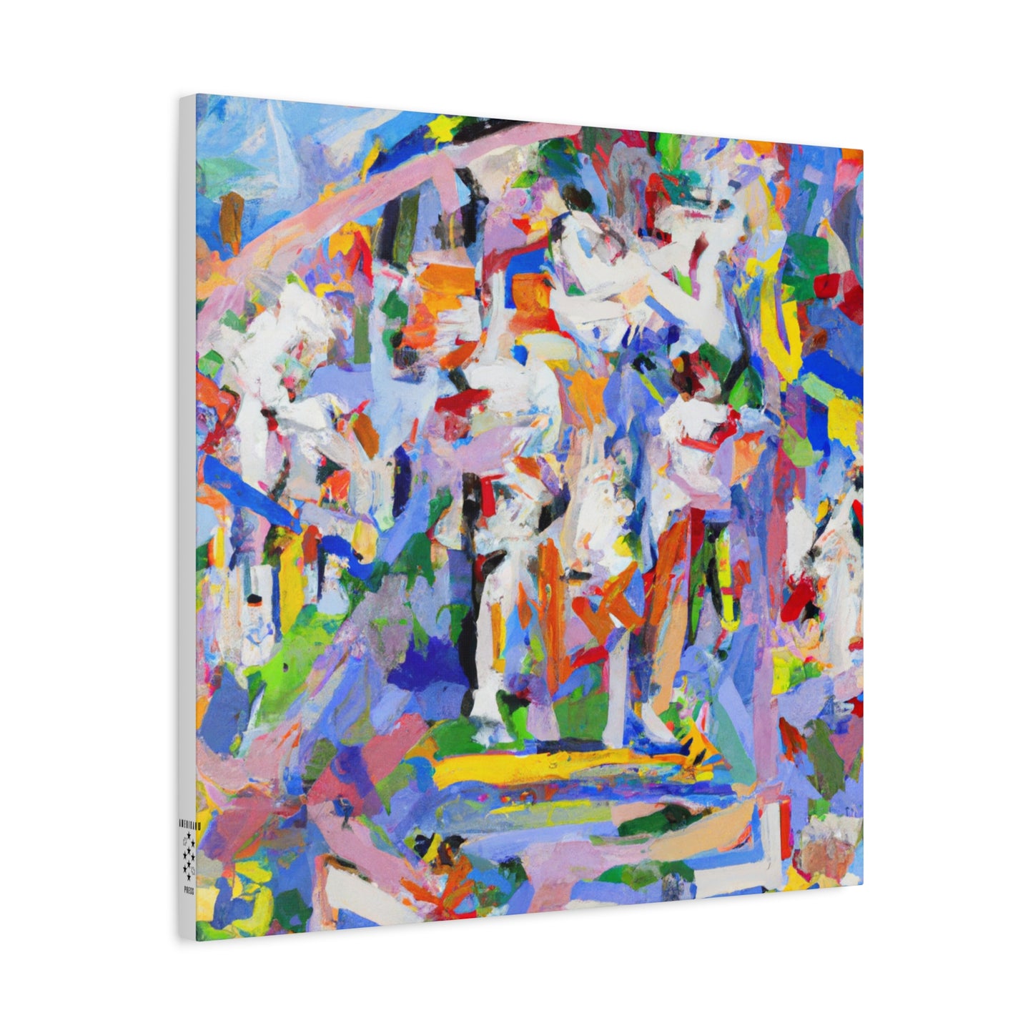 Abstract Art Canvas Gifting - 'A Lovely Day'
