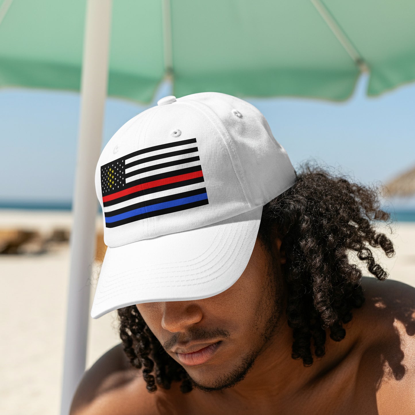 Amerikanu Flag Dad Hat