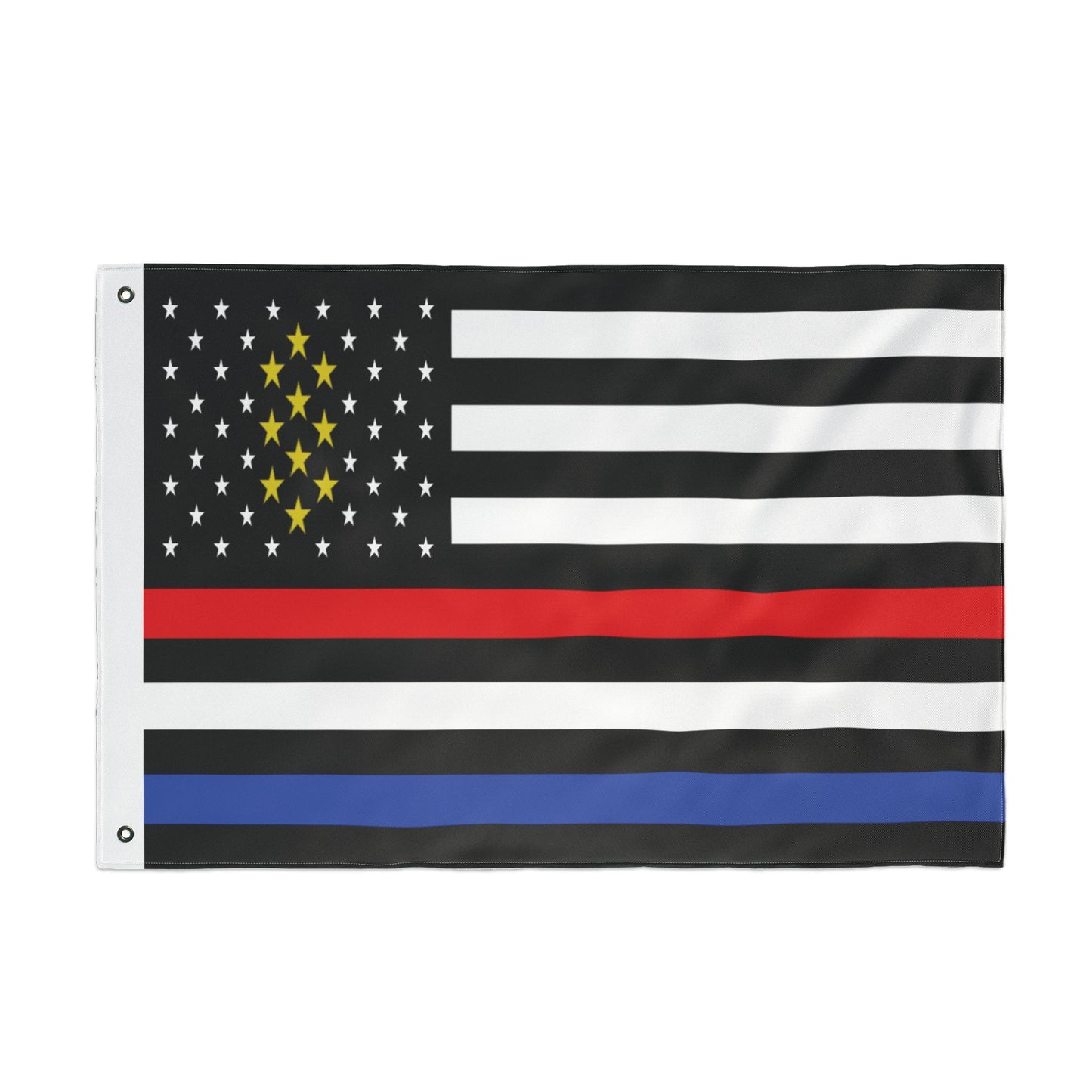 Double Sided AMERIKANU FLAG - The Golden Nation Within A Nation