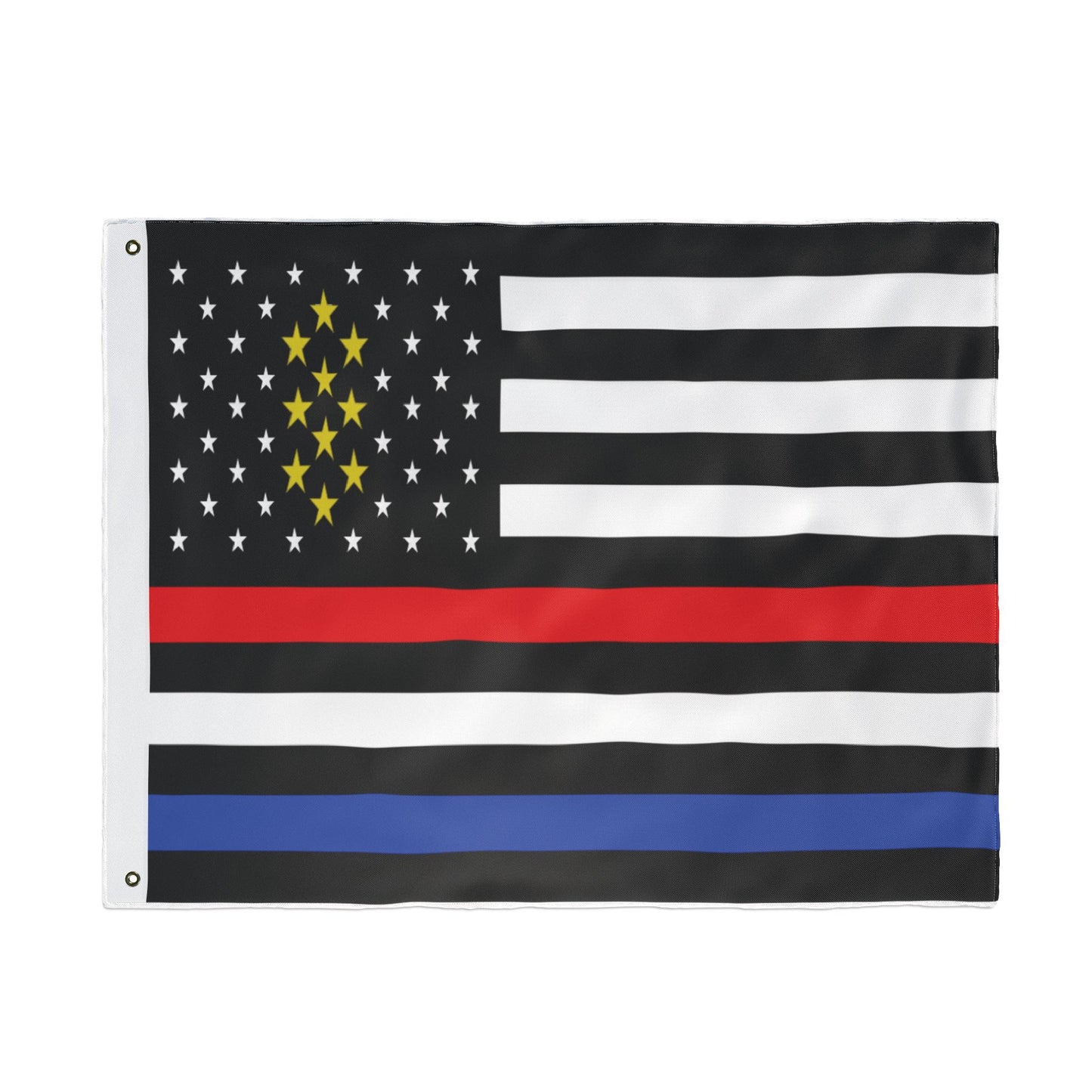 Double Sided AMERIKANU FLAG - The Golden Nation Within A Nation