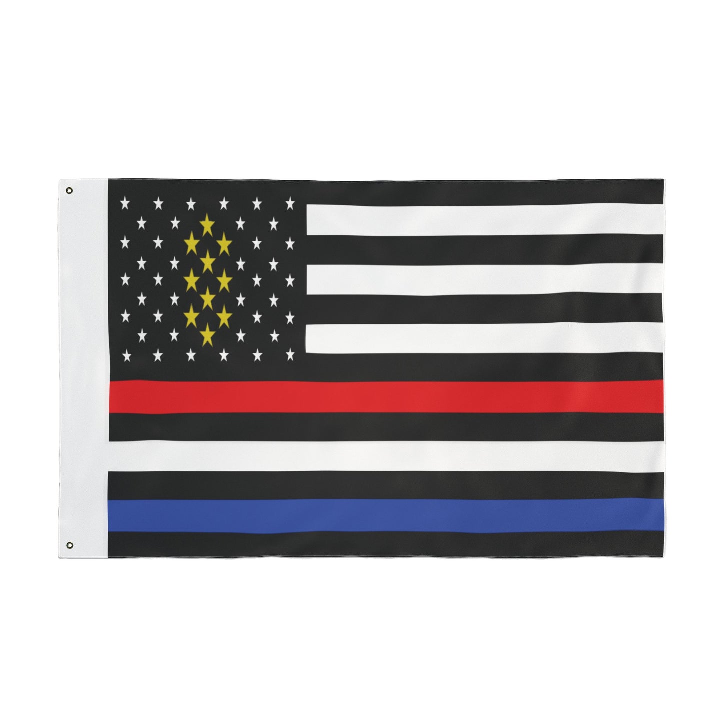 Double Sided AMERIKANU FLAG - The Golden Nation Within A Nation