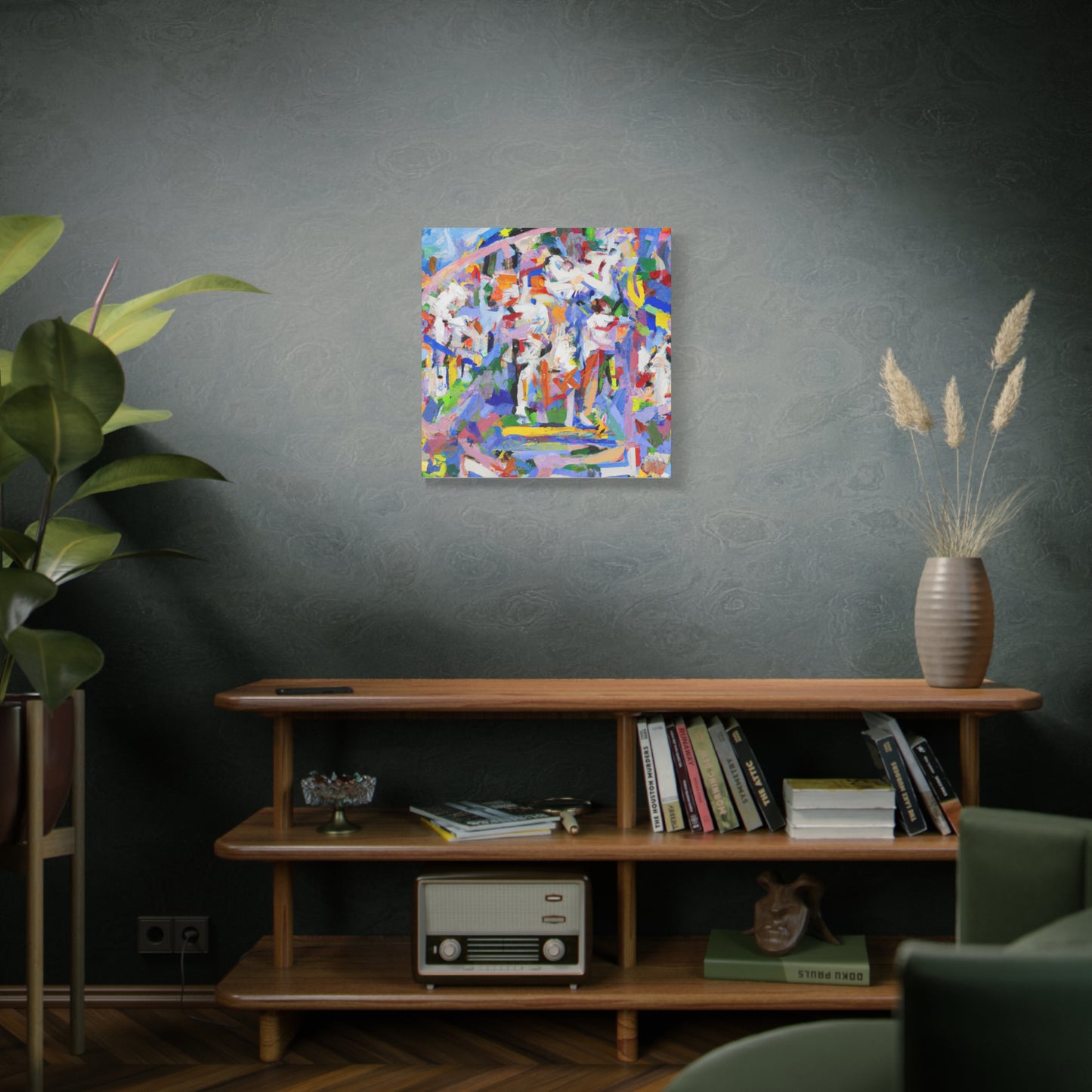 Abstract Art Canvas Gifting - 'A Lovely Day'
