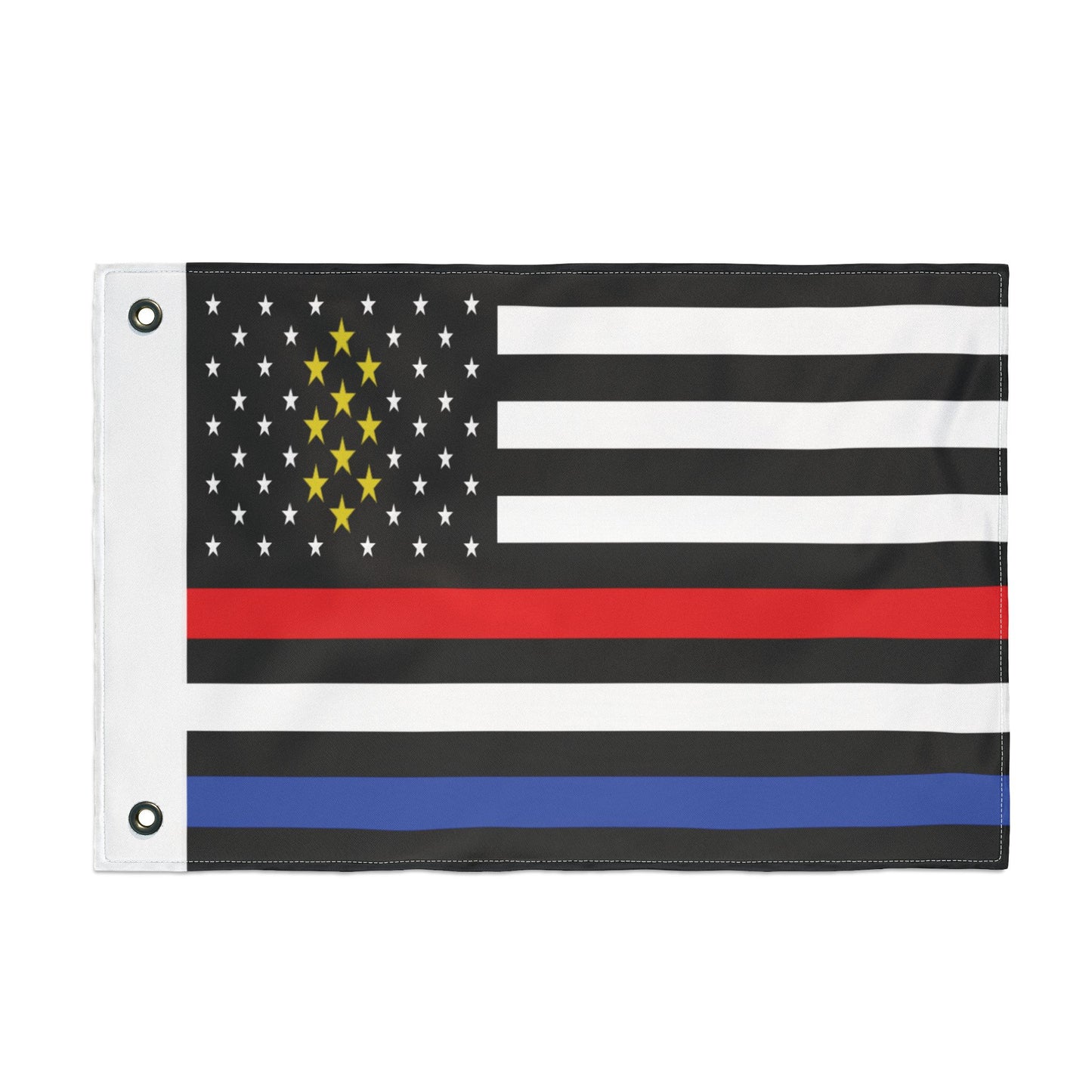 Double Sided AMERIKANU FLAG - The Golden Nation Within A Nation