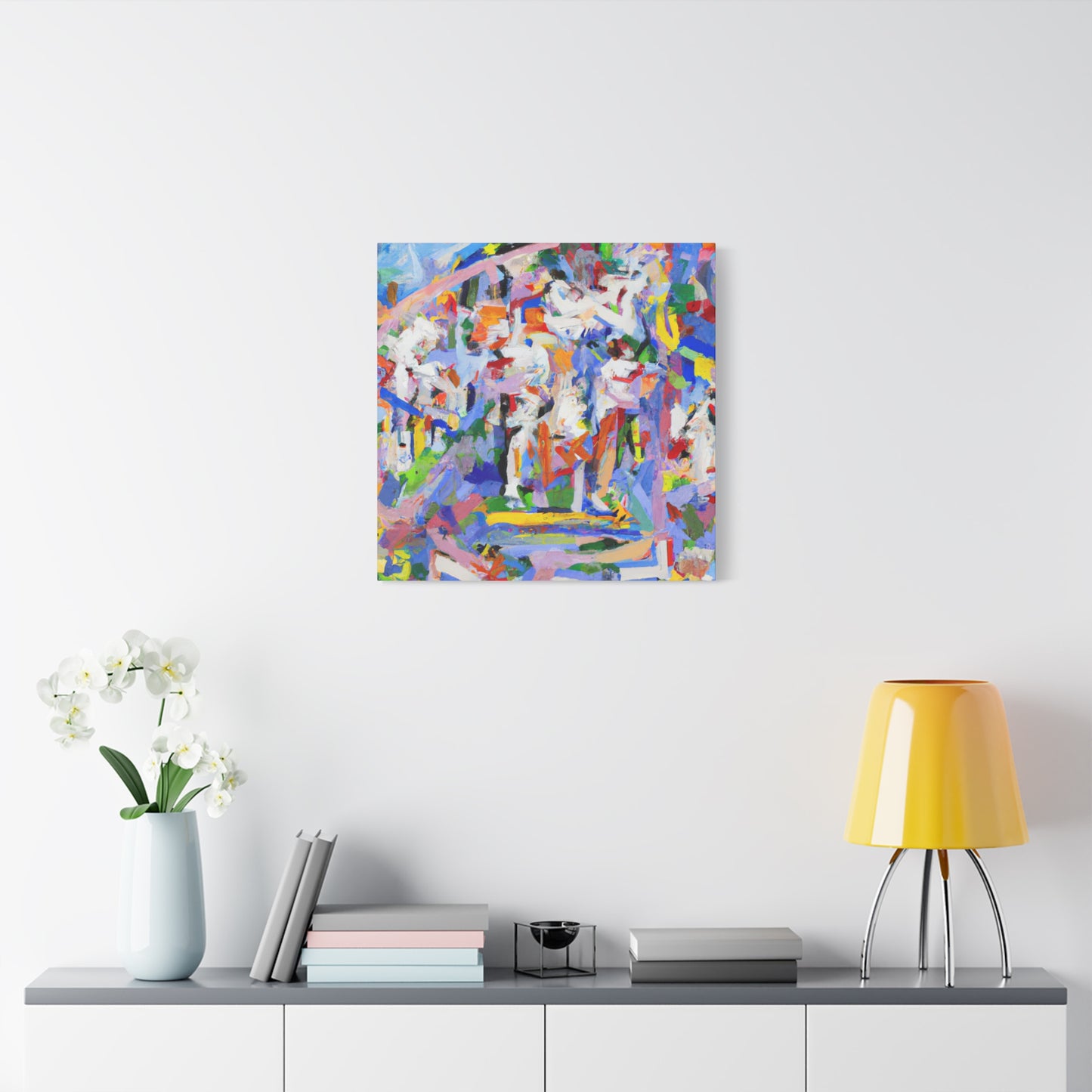 Abstract Art Canvas Gifting - 'A Lovely Day'