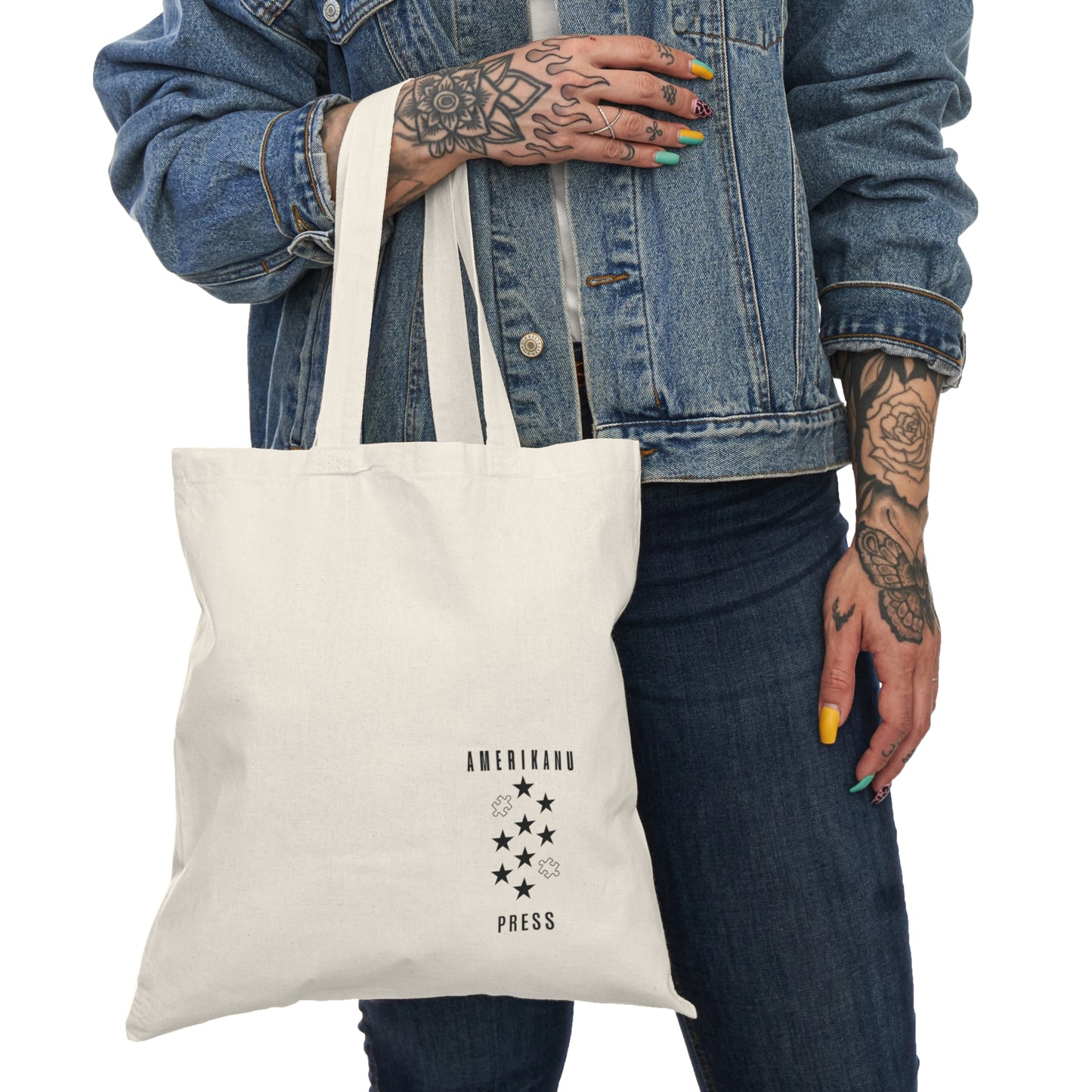 Quoted Tote Bag Gifting - Eco-Friendly Canvas Bag with Soulful Book Quotes