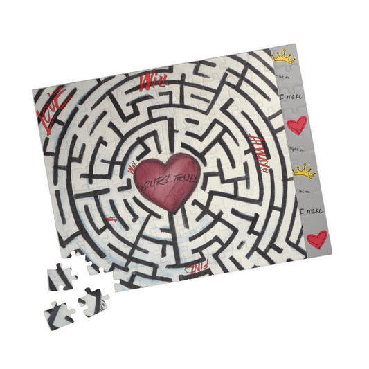 Love Finds A Way Maze Puzzle – 110 Pieces | Love & Friendship Gift