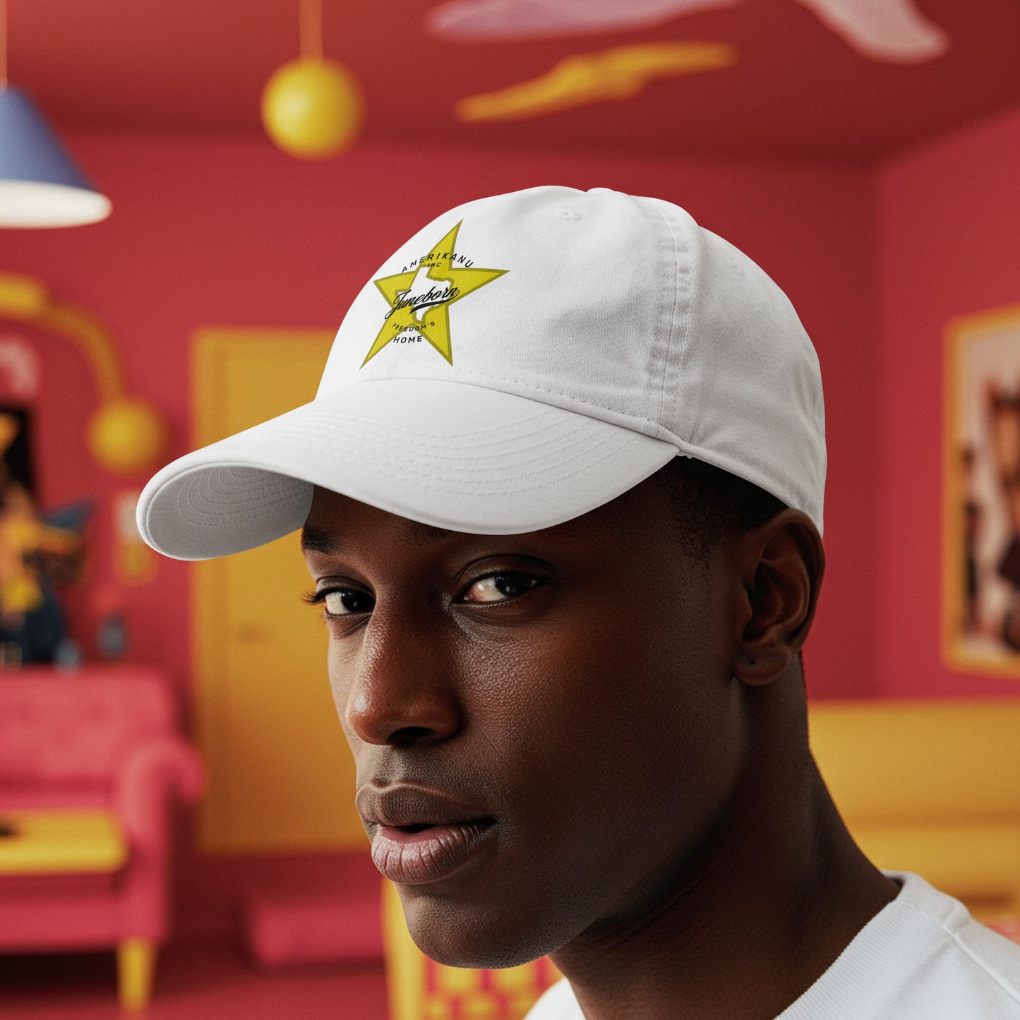 Amerikanu State Dad hats
